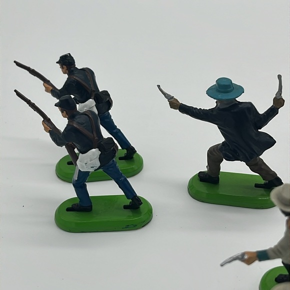 Britain's LTD DEETAIL Confederate Figurines Lot (10 Figurine Pieces) - Picture 8 of 16